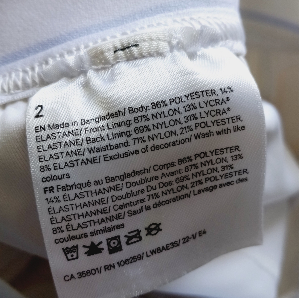 Lululemon Court Rival High Rise Skirt White - Picture 7 of 14